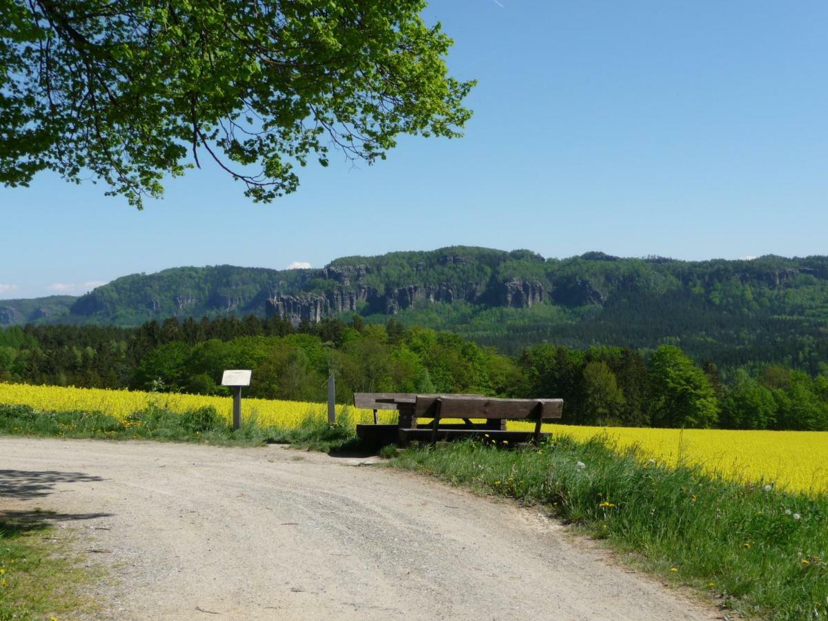 Ferienhaus "Zur Alten Schule" Mittelndorf Luaran gambar